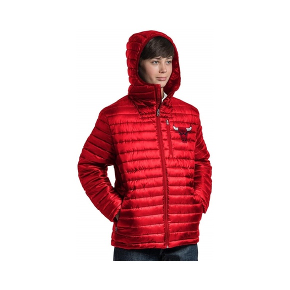 G-III Other - NBA Chicago Bulls Boys Small Puffer Jacket Hooded G-III Other - NBA Chicago Bulls Boys Small Puffer Jacket Hooded